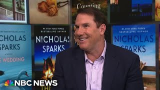 Nicholas Sparks talks about new novel Counting Miracles [upl. by Esirrehc]