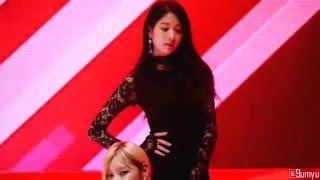 151228 SBS AWARDS FESTIVAL  나인뮤지스 민하  드라마 직캠 [upl. by Nerat]