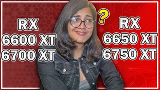 RX 66006700 XT VS RX 66506750 XT ¿Cual deberias comprar Mi opinion [upl. by Jabon]