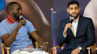 FULL PRESSER  TERENCE CRAWFORD VS AMIR KHAN NEW YORK PRESS CONFERENCE amp FACE OFF [upl. by Ahsiuqel701]