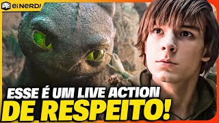 BOMBA SAIU O TRAILER DO LIVE ACTION DE COMO TREINAR SEU DRAGÃO ANÁLISE COMPLETA [upl. by Kolnos972]