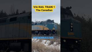 VIA Rail Train 1 The Canadian Toronto to Vancouver [upl. by Hteazile]