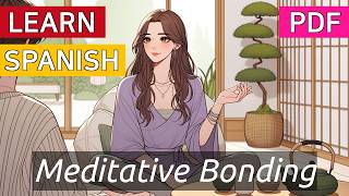 Meditative Bonding  A1 A2 B1  Learn Spanish Conversation [upl. by Anit]