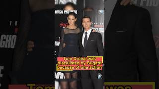 Why is Tom Cruise not allowed to buy a Bugatti It’s all because of one action he madeforyou fyp [upl. by Aliled]