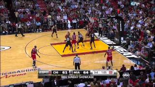 Derrick Rose Highlights vs Miami Heat 36 720p HD [upl. by Young]