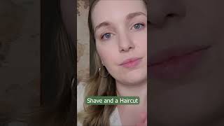 ASMR  15 second Shave and Haircut [upl. by Ecnarret]