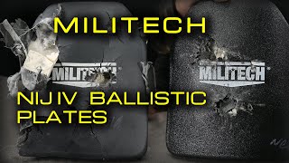 CHINAPLATTEN  MILITECH NIJ IV BALLISTIC PLATES  THE NEXT LEVEL [upl. by Carrissa743]