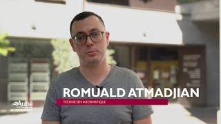 Romuald technicien informatique au Département de lAube [upl. by Leamaj890]