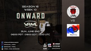 VRML Onward Week 10 Challenge  TNK vs IMOOGI [upl. by Nomad857]