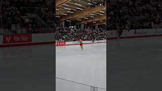 FeeAnn Landry Canadian FS Nationals FP warmup [upl. by Christina406]