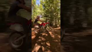 New jumps on the MX track🔥crf150r dirtbike motocrossaction motocross dirtbikejump [upl. by Honoria]