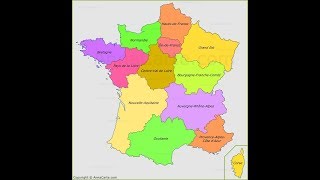 Régions de France [upl. by Ellyn]