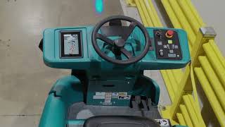 T16AMR RideOn Robotic Scrubber  Demonstration  Tennant Company [upl. by Cedric]