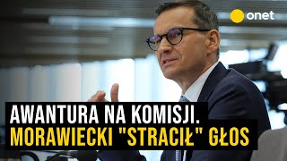 Najważniejsze momenty z przesłuchania Mateusza Morawieckiego Poseł wykluczony z prac komisji [upl. by Iniretake]