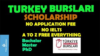 Turkey Scholarship 2024  How to Apply for turkey Scholarship  Step by Step  MBBS [upl. by Bellda]