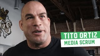 quotI Hope Hes Sandbaggingquot Tito Ortiz Responds to Chuck Liddell Training Footage [upl. by Airt]