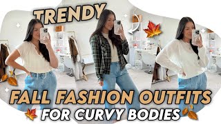 Trendy Fall Fashion Outfits for Curvy Bodies  Feat Bella Dahl [upl. by Orabel918]