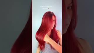 Finalizador de Pontas com Coco 🥥 cabelo vermelho impecável 🐚❤️‍🔥 [upl. by Arik642]