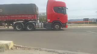 scania r450 do ABR NO graneleiro 151223 [upl. by Sinnaiy]