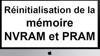 Réinitialisation de la mémoire NVRAM et PRAM sur un Mac [upl. by Turtle403]