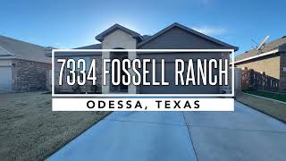 7334 Fossell Ranch Rd Odessa Tx [upl. by Sternlight633]