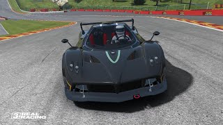 Pagani Huayra R  SpaFrancorchamps  Onboard [upl. by Anecuza430]