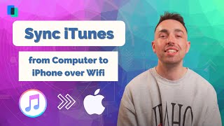 How to Sync iTunes Music from Computer to iPhoneiPad over Wifi  2021 [upl. by Shaylah]