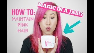 HOW TO MAINTAIN PINK HAIR  heidiroro [upl. by Etyak]