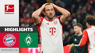 Defeated Bremen Shocks Bayern  FC Bayern  Bremen 01  Highlights  Matchday 18 – Bundesliga [upl. by Michi]