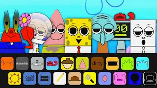 Incredibox Sprunki  SPONGEBOB Theme Song MODCOVER [upl. by Ardnasella79]