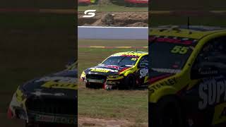 So much going on in just the first lap 🤯🤯🤯 supercars top10 repcosc darwin v8supercars [upl. by Sension]