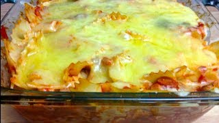 PIZZA PASTA BAKE  Todds Kitchen [upl. by Nabatse328]