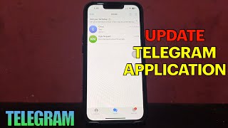 How to Update Telegram Application [upl. by Nnylkcaj]