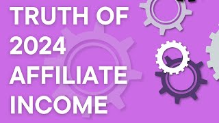 Truth about Amazon Affiliate income in 2024 [upl. by Nodlehs110]