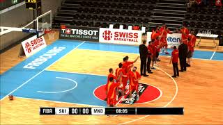 Eurobasket 2021 Qualifiers Switzerland vs Macedonia [upl. by Walczak]