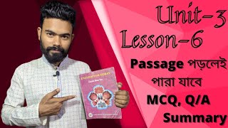 unit 3 lesson 6 pahela boishakh  ssc english 1st paper unit 3 lesson 6 [upl. by Htez567]