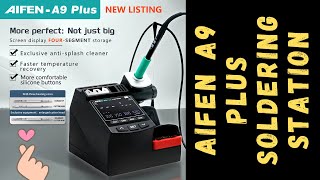 AIFEN A9 Plus Soldering Station [upl. by Maxa]