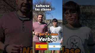 ✅ VOCABULARIO DE ESPAÑA Y ARGENTINA VERBOS SPANISH VOCABULARY LEARN AND SPEAK SPANISH [upl. by Resor123]