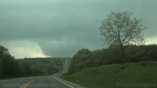 Insane Tornado Intercepts Kirksville amp Novinger Missouri Tornadoes Episode By Tim Baker [upl. by German952]