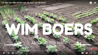 De tuin van Wim Boers aan de start van de lente [upl. by Hanas192]