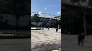 Lazio Genoa i tifosi verso lo stadio Olimpico [upl. by Dnivra]