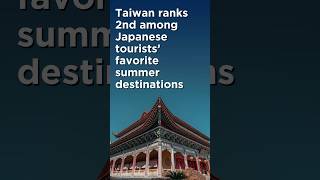 Taiwan ranks 2nd among Japanese tourists’ favorite summer destinations [upl. by Blakeley]