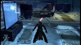 Star Wars The Force Unleashed Hoth level part 23 [upl. by Doe]