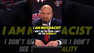 Triple H breaks his Silence on the RACISM in WWE wwe wrestling tripleh [upl. by Paderna]