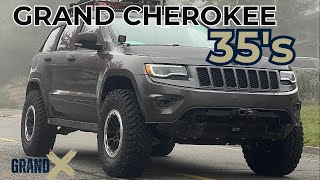 Jeep Grand Cherokee WK2 On 35SLife Update [upl. by Dlarej461]