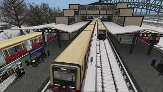 Train Simulator  Berliner Ring  S85  Hals und Schienenbruch II [upl. by Oimetra]