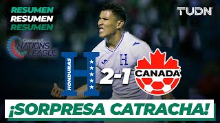 Resumen y goles  Honduras 20 Canadá  Nations League 2022  TUDN [upl. by Jameson494]