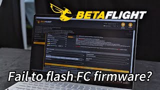 How to fix Betaflight no response from the bootloader FC Programming failed [upl. by Lonny]