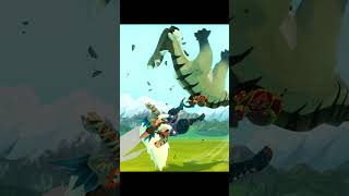 Aptonoth kinship attack do be funny gaming shorts monsterhunterstories [upl. by Nyrhtakyram]