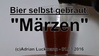 Bier selbst gebraut ein Märzen brauen  Hobbybrauer [upl. by Sharma]